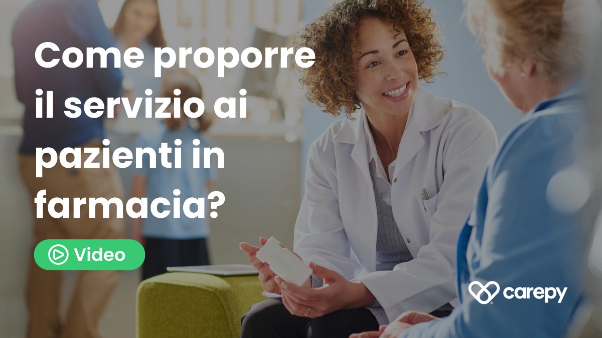 Abbiamo deciso di dedicare questo appuntamento di approfondimento sull'aderenza terapeutica ad alcuni consigli, frutto della nostra esperienza, per ottimizzare la proposizione di Carepy ai pazienti🤩👉🏻 Guarda il video per approfondire  youtu.be/M6pXk-hE3kE
