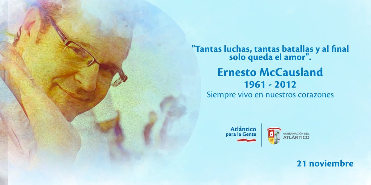 Hace más de 50 años un niño barranquillero soñaba con contar historias de una manera especial... ¡Y lo logró! 

Hoy su legado sigue vivo y presente en la memoria de todo un país.

#10AñosSinErnesto