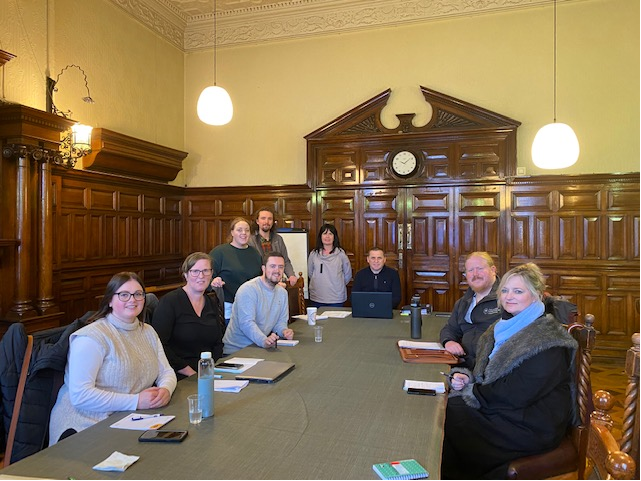 IrHeritageTrust's tweet photo. Lovely to have our Visitor Services teams here with us today. #greatteam #supertraining #amazingspace @strokestownpark @fotahouse @johnstowncastle https://t.co/07AXNOIoqq