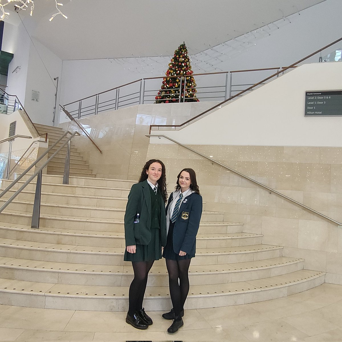 Darragh and Erin attending their first <a href="/SistersIN_HQ/">SistersIN</a> Event Planning Meeting @BelWaterfront. <a href="/SistersIN_THC/">SistersIN Thornhill College</a> <a href="/StCeciliasDerry/">St. Cecilia’s College</a>
