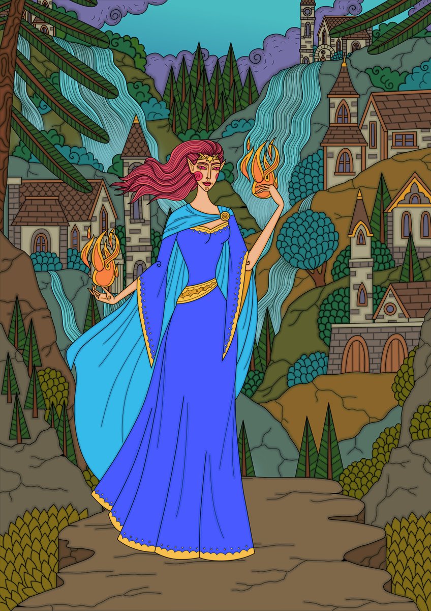 “And he took her in his arms and kissed her under the sunlit sky, and he cared not that they stood high upon the walls in the sight of many.”

XOXNO mint: xoxno.com/buy/MaiarSpiri…

#MaiarSpirits #ElrondCommunity #ElrondNFTs