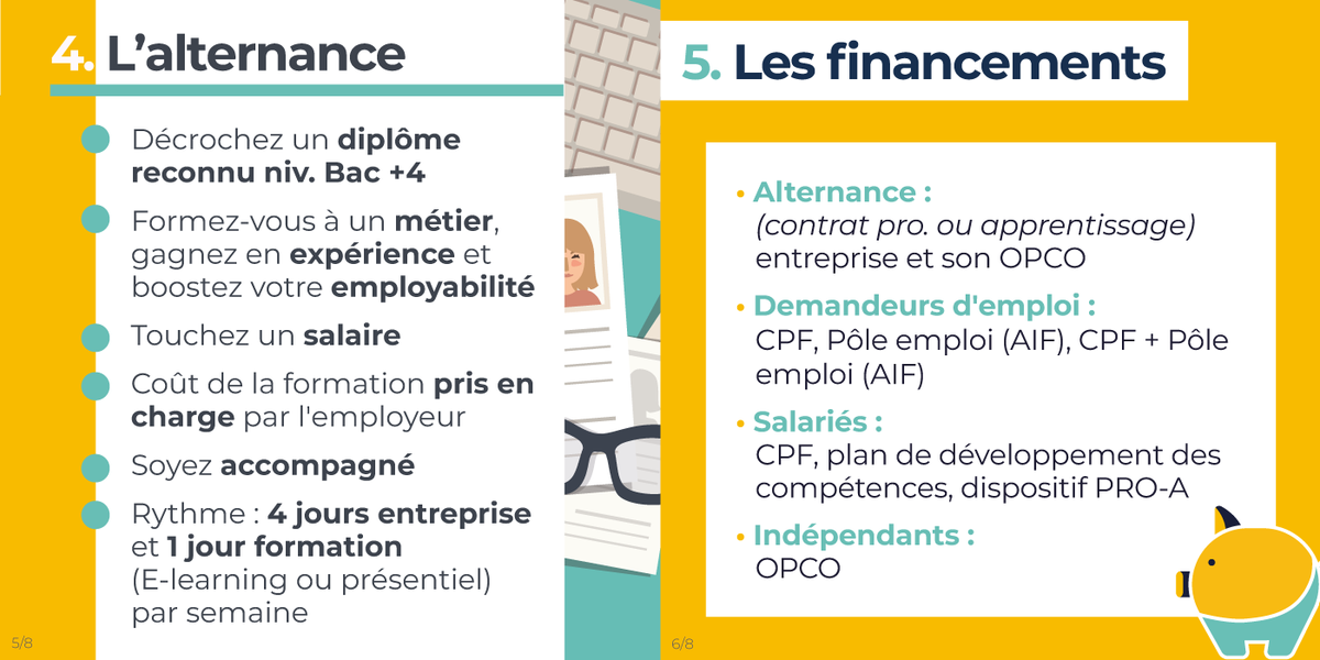 Andilcampus's tweet photo. 🎓 Diplôme Chef de projet #digital spé. #Communication (niv. Bac +4)
💰 #Alternance
💰 CPF, AIF (Pôle #emploi), plan de développement des compétences, dispositif PRO-A, OPCO
📅 Rentrée : début 2023
📍 Présentiel : Labège &amp; distanciel : en ligne
🔗 https://t.co/x7RaAIJXe6 https://t.co/DF850D3ChR