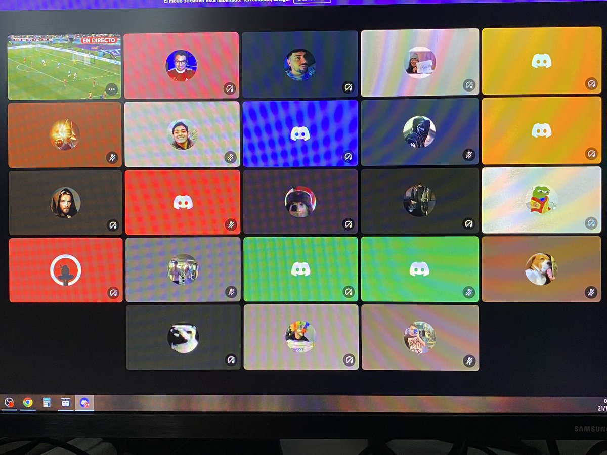 Anglas891's tweet image. No te pierdas ningún partido del mundial! Los transmitiremos completamente gratis vía Discord mientras sigamos en extensible ❤️🥳 sígueme en mis redes que me ayudarías mucho para seguir con el contenido ❤️ instabio.cc/Anglas89 agradezco retweet ❤️🥳