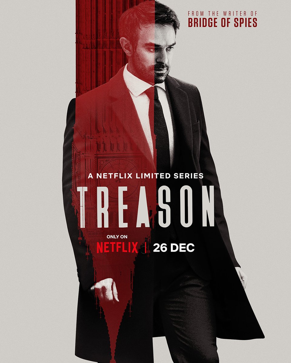 CeroZapping's tweet photo. Este #26Dic llega #Treason, una serie limitada protagonizada por #CharlieCox https://t.co/3ztLO47E0e