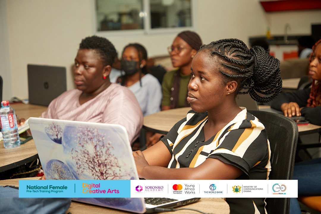 GhanaTechLab's tweet image. National Female Pre-tech -Digital Creative Arts

Today, the National Female Pre-tech program in Digitalizing Creative Arts began today at the GTL main. 

The trainees had an Introduction to the digital arts training curriculum and what Digital arts is all about.

#pretechtraining