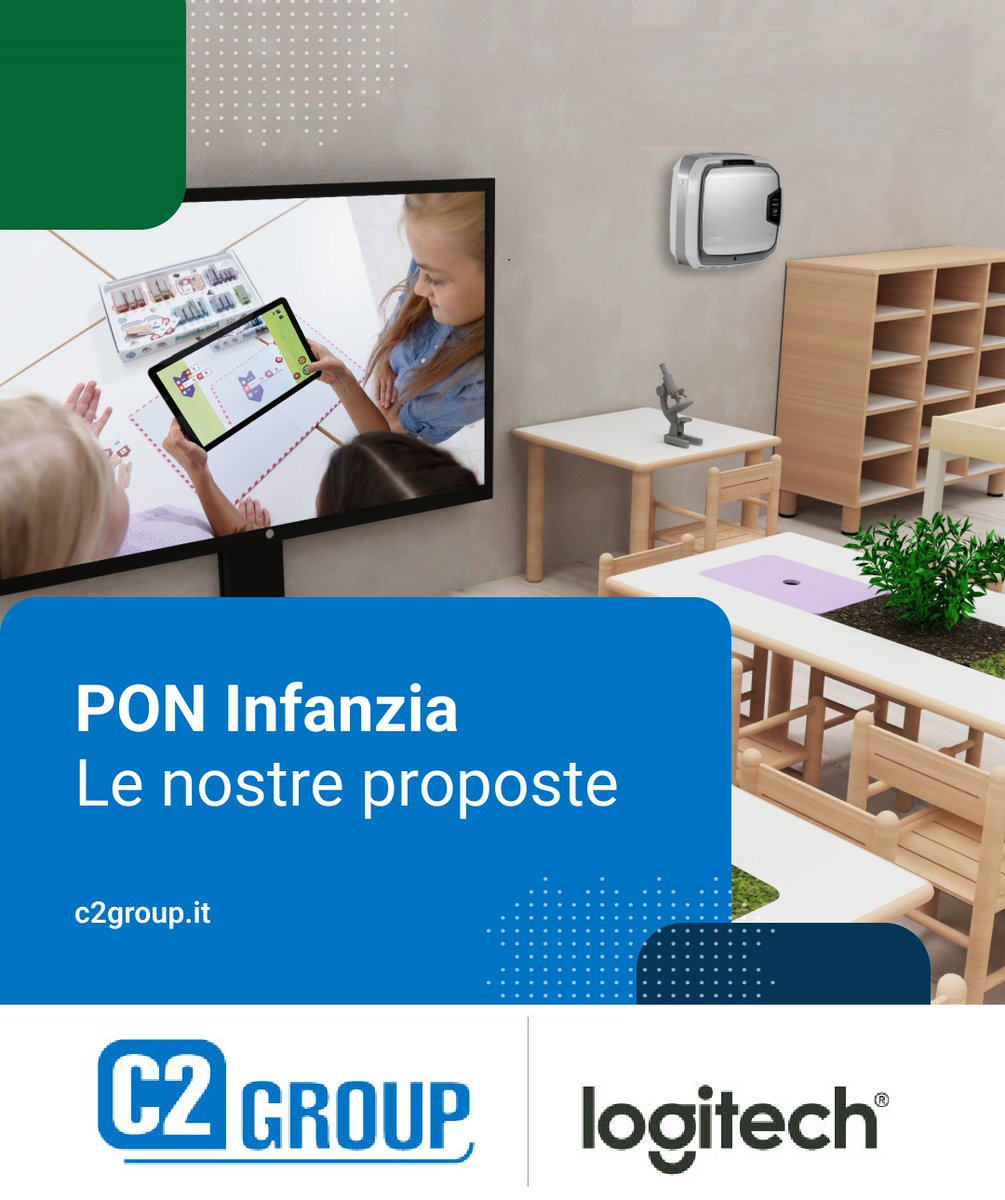 Scopri la soluzione LOGITECH Education per il bando Pon Infanzia, partecipa al nostro webinar "Consigli e soluzioni per il Bando PON Ambienti Didattici Innovativi nella scuola d’Infanzia", in programma il 22 novembre alle ore 16.30. Iscriviti qui register.gotowebinar.com/register/28332…