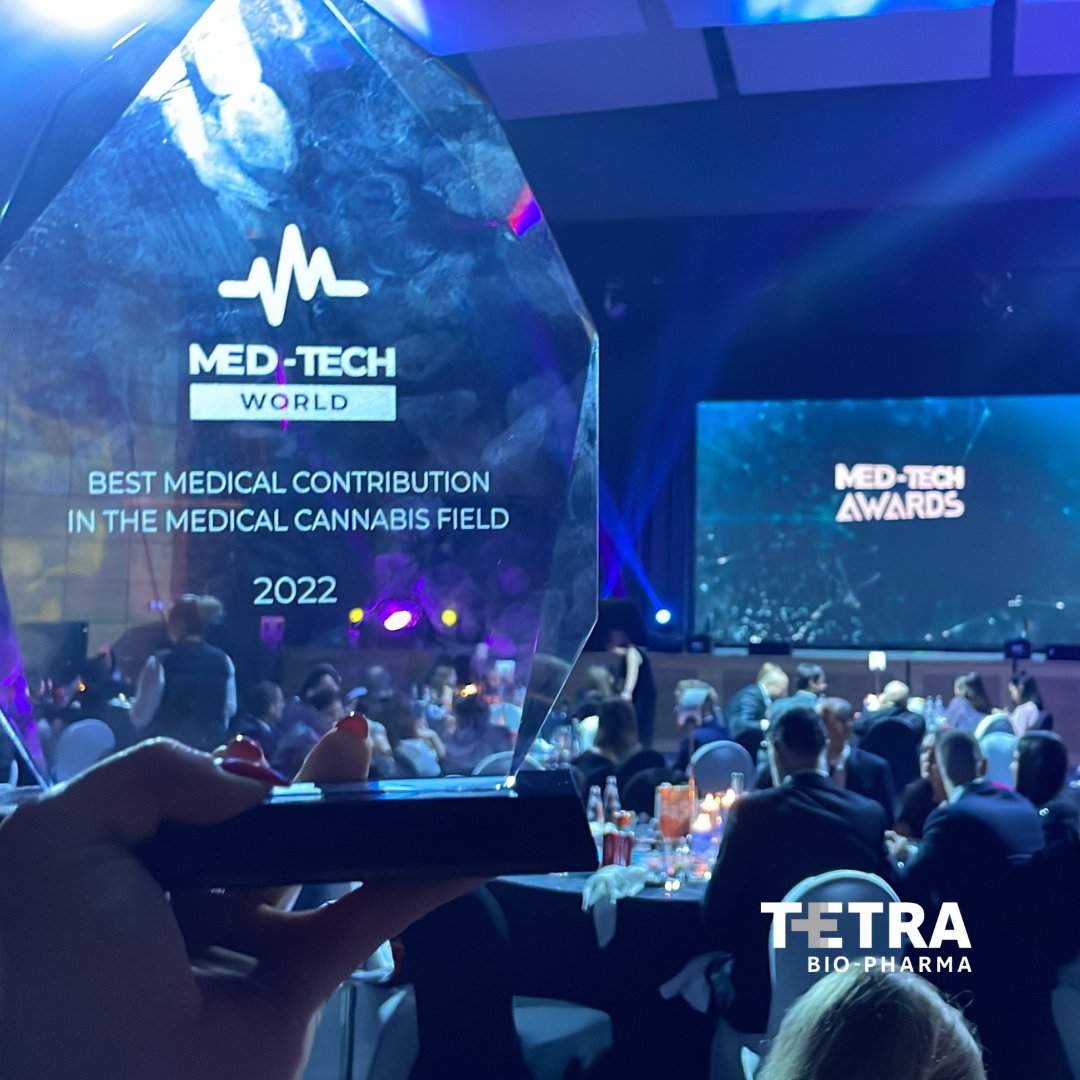 We are honoured to have won the Best Medical Contribution in the Medical Cannabis Field 𝗠𝗘𝗗-𝗧𝗘𝗖𝗛 𝗔𝗪𝗔𝗥𝗗 as part of the @Med_TechWorld conference in #Malta
 
🚀 This award is powered by <a href="/maltaenterprise/">Malta Enterprise</a>.

Learn more: bit.ly/3glSIrA

$TBP $TBPMF #biotech #pharma