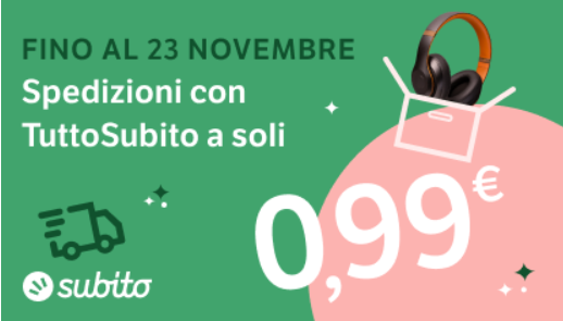 GenioShop's tweet photo. #Approfittate della #spedizione #sicura e #tracciabile a soli 0,99 centesimi con il servizio "TuttoSubito" di 
@Subitoit
  📦📦📦🤩 !
Solo se acquistate dal nostro profilo #IlGeniodellaLampadaShop su https://t.co/NRhVie4Ry3🧞!
https://t.co/P4kvlFzEMW
#GenioShop #BlackFriday https://t.co/OJL5fmZ8II