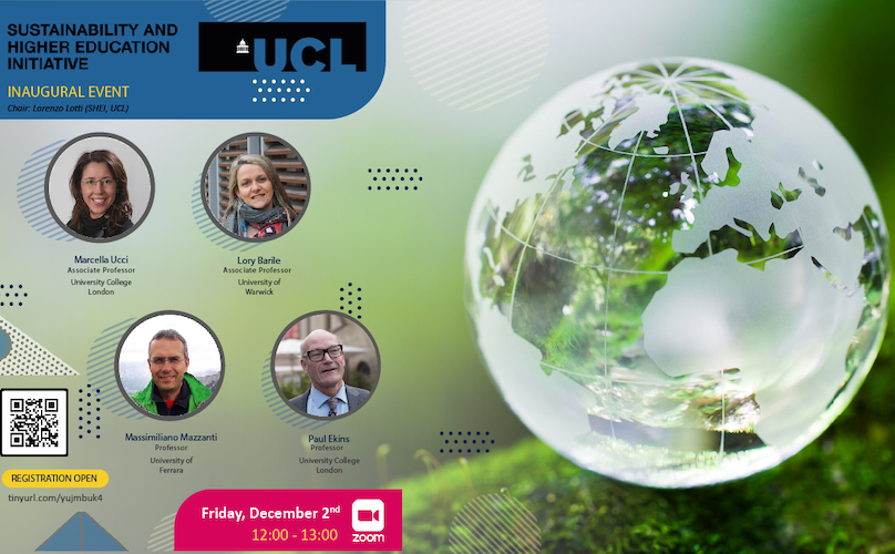 UCL_ISR's tweet photo. The UCL Sustainability and Higher Education Initiative (SHEI) aims to link UCL_ISR's network of academics, alumni and students with the broader public and its first event is on Friday, December 2nd.
Book your ticket ➡️ https://t.co/D4eWLkavh2
@lorelotti_ https://t.co/RncHvNnWyS