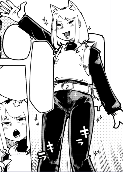 コミティア原稿やってるよ。
魅せゴマなので描き込んでます。
カワイイ。 