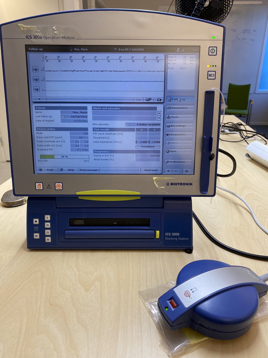 MarieGMoe's tweet photo. I visited @Gallium24 and the @SINTEFdigital IoT hacking lab today  and donated my used pacemaker to #science https://t.co/enNBCiGcmH