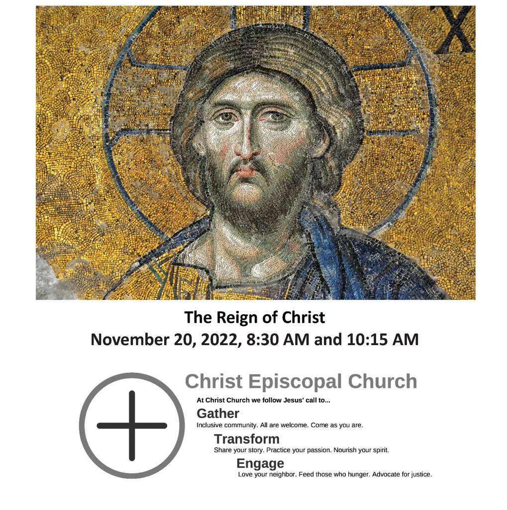 CECAlameda's tweet photo. If you're in need of a motivational message, check out the sermon from Sunday! The Rev. Will Scott brought a message from Luke 23:33-43

https://t.co/M63ADQ1zoT https://t.co/PAxVc84BlE