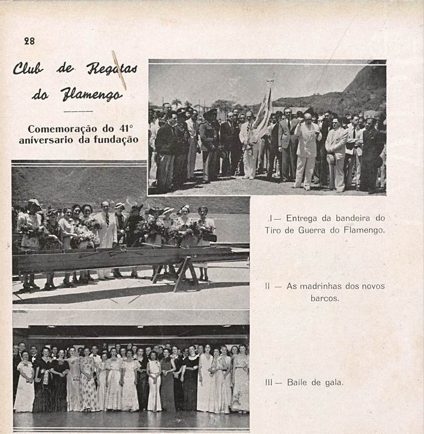 flahistoria's tweet photo. 21/11/1936 #flahistoria 
[🗞 Revista Careta | no. 1483]

🎂 #Flamengo | 📸 Comemoração do 41º aniversário da fundação

#Fla127 https://t.co/iPYZVl46Uc