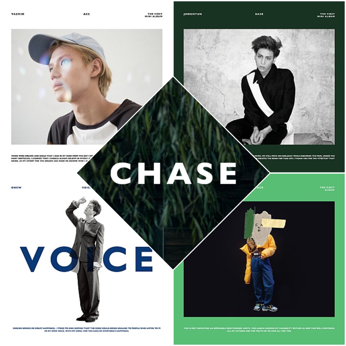 ACE-BASE-VOICE-FACE-CHASE #샤이니 유기성 완성💎