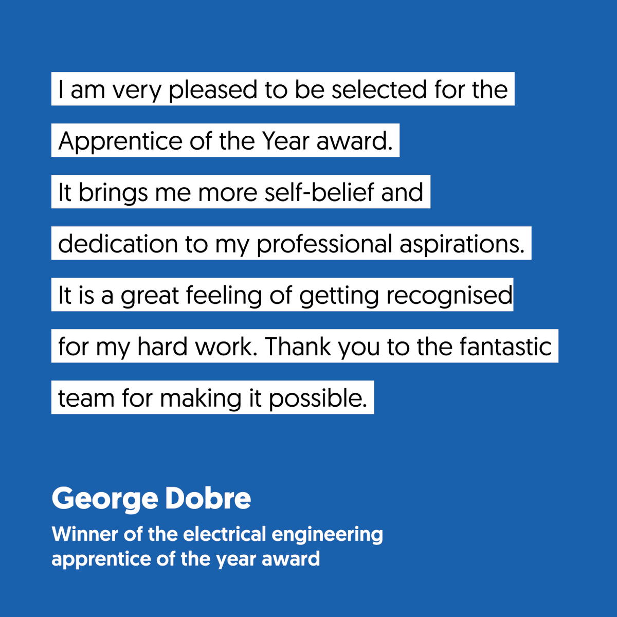Highlands_JSY's tweet photo. Meet two of our Apprenticeship Award winners, George Dobre and Chris Chapman, and read about what it means to them to have won their awards.
#beHCinspired #excellence #HighlandsJSY #LearningandInnovation #Community #Apprenticeship https://t.co/4IV9ZJxlsW