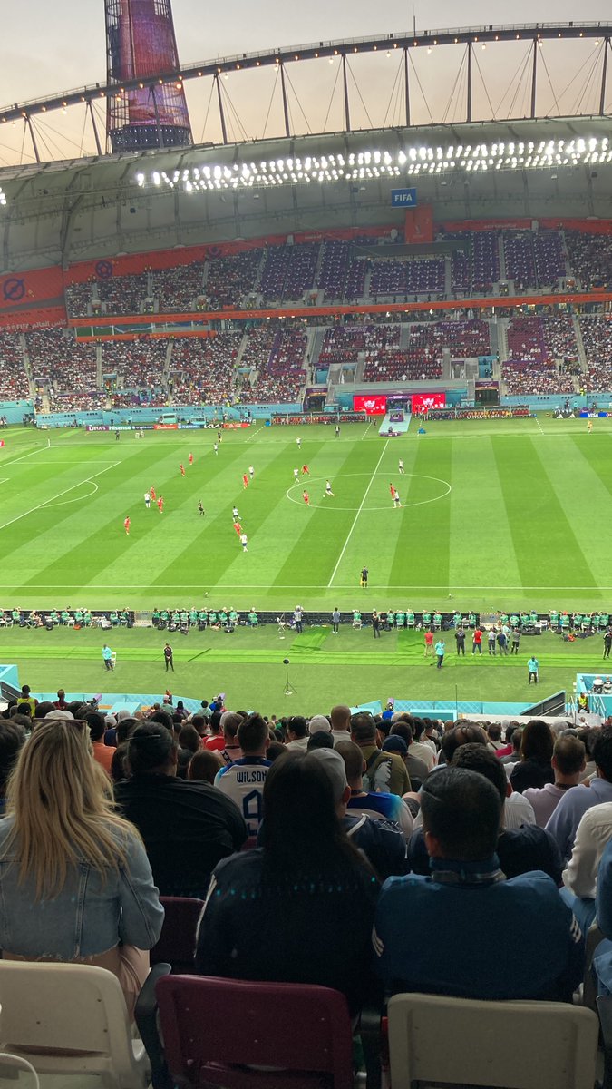 The England-Iran match was so one-sided that I left at half-time for Al Thumama for the Netherlands-Senegal game. Hope it will be a much better contest.