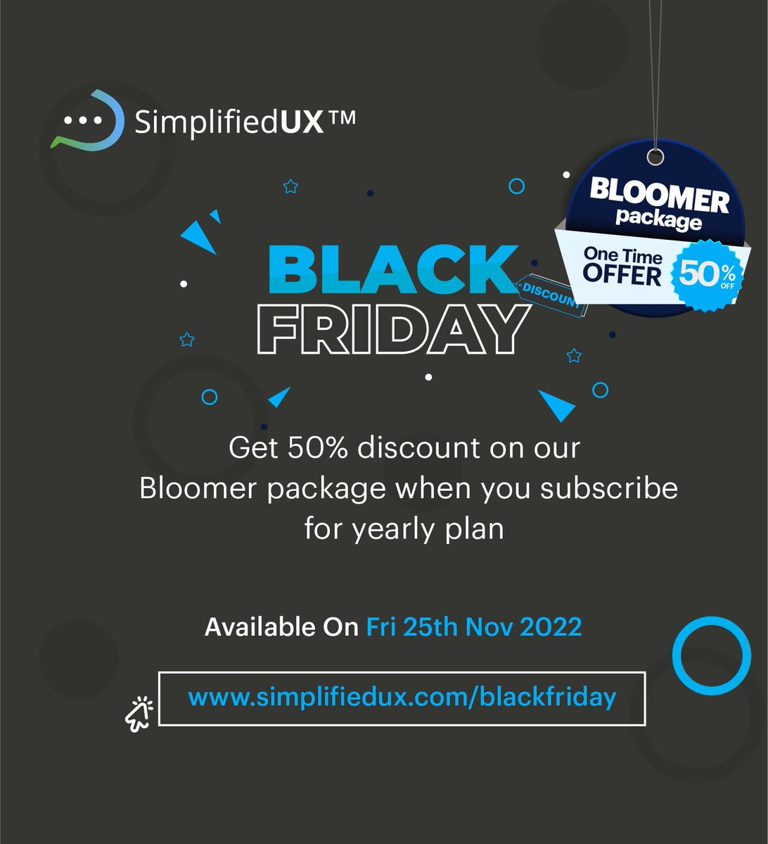 _simplifiedux's tweet image. Black Friday is upon us! 

Who do you want to carry along? Tag that designer friend so they can get prepared for this rush hour with you.

 #uiuxdesign
 #uiuxdesigner 
 #simplifiedux