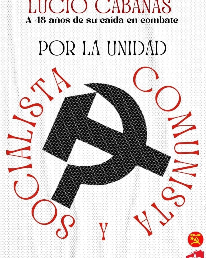 mirmexico's tweet photo. Homenaje  al comandante Lucio Cabañas. A 48 años de la caída en combate. Sábado 3 de diciembre, 4 p.m. en la Secundaria popular "Carrillo Puerto".
Convocan:
@mirmexico @IzquierdaDemoc3 Partido Comunista de México-PCdeM https://t.co/H5dJL7K9L7