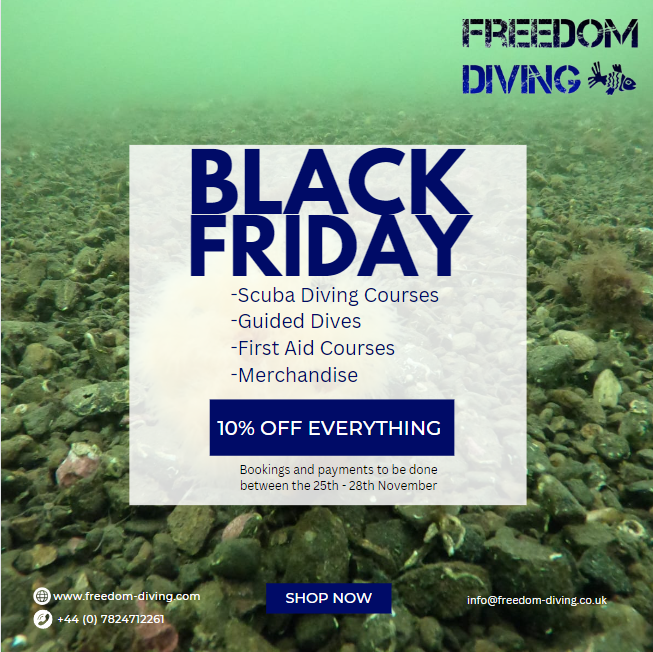 DivingFreedom's tweet photo. 🎉🎉🎉BIG SALE!🎉🎉🎉

Turn Black Friday into Blue weekend!
Make any purchase with us and get 10% off your next diving experience!

See you under the waves!🌊 https://t.co/GdDzu47AIq