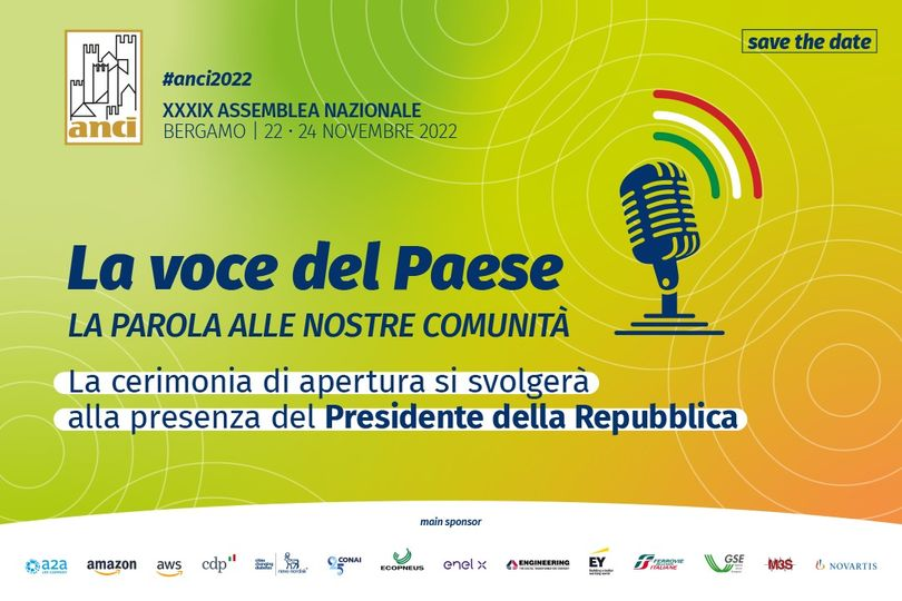Domani inizia  a #Bergamo XXXIX ASSEMBLEA NAZIONALE Associazione Nazionale dei Comuni Italiani #Anci. Anche noi siamo presenti con un nostro stand con #ESORecycling. Passa a trovarci al Pad.A stand 103-104 per conoscere il progetto #esosport. 
<a href="/comuni_anci/">comuni_anci</a> 
#economiacircolare