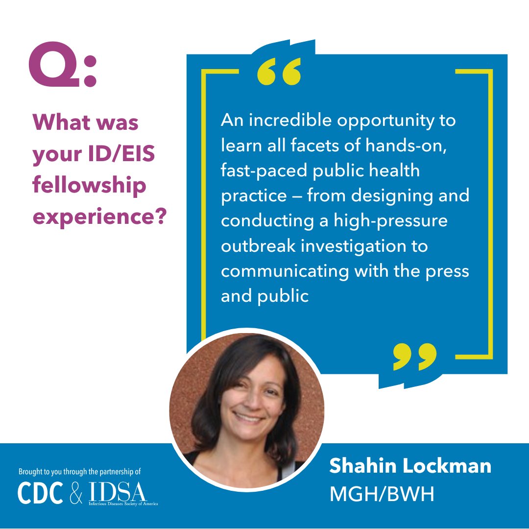 Join experts on Dec. 5 at 2pm ET for a Q&A webinar on the new Joint ID/EIS Fellowship to learn more about how the program could fit your training plans. Register: bit.ly/3tazlEI #IDEISFellowship