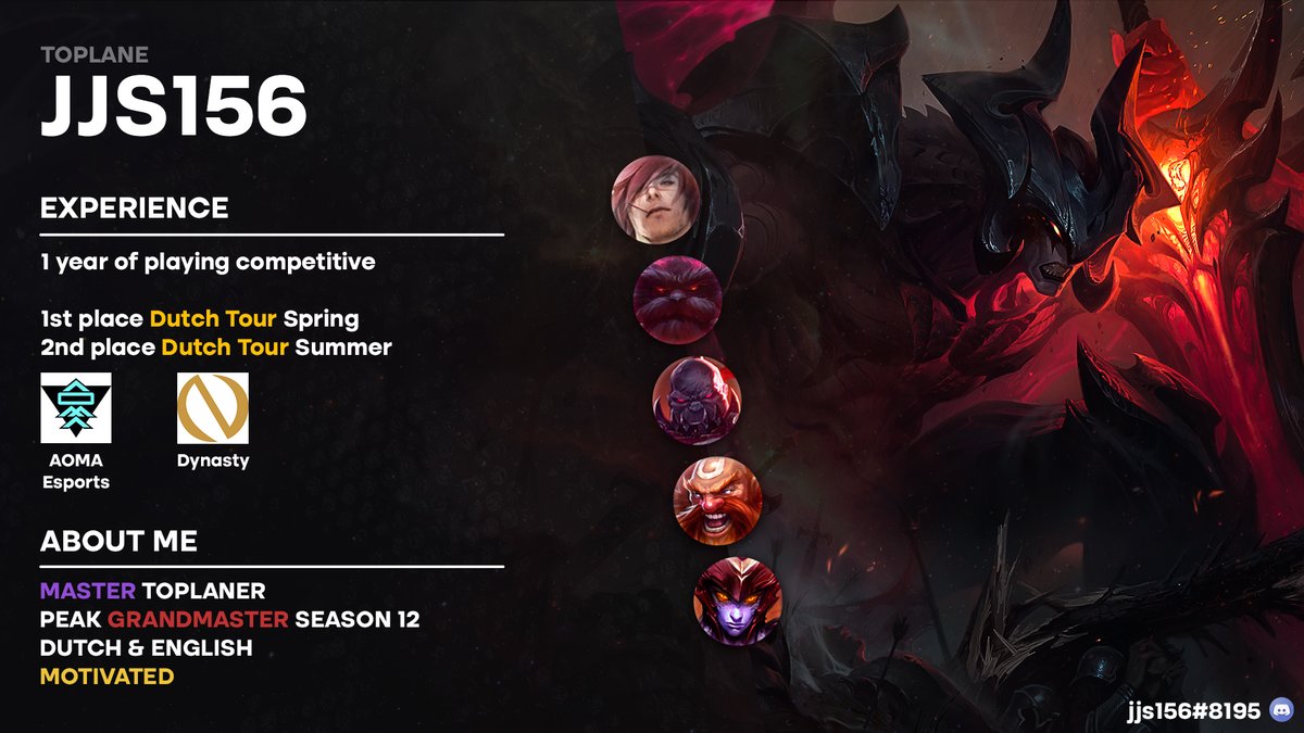 jjs156's tweet image. Maybe a bit late but im looking for a team,
Likes &amp;amp; Rt's are appreciated