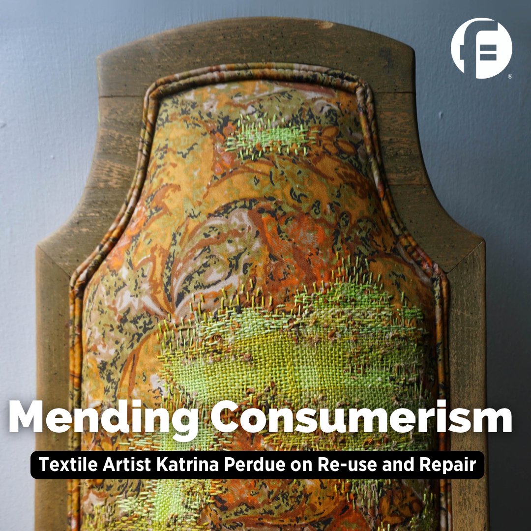 We interviewed independent textile artist Katrina Perdue on her mending practice. Read the full story on our website! 🧵

✍️ Article by Mud ✨