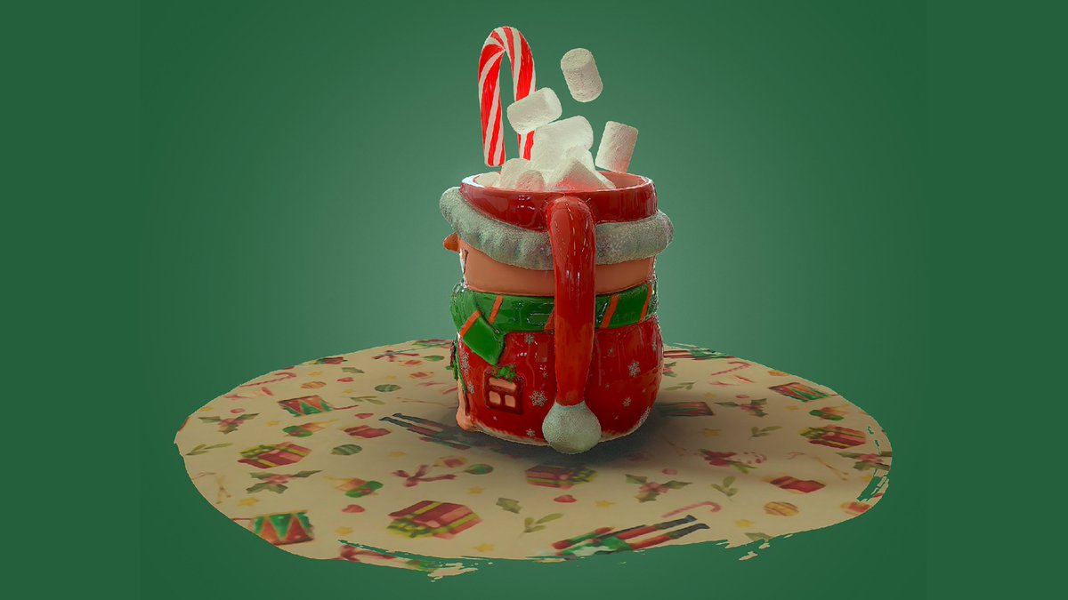 gore_time's tweet photo. #christmas #mug #SnowMan #marshmallow #hotchocolate #3D https://t.co/zNmK9dKB3S