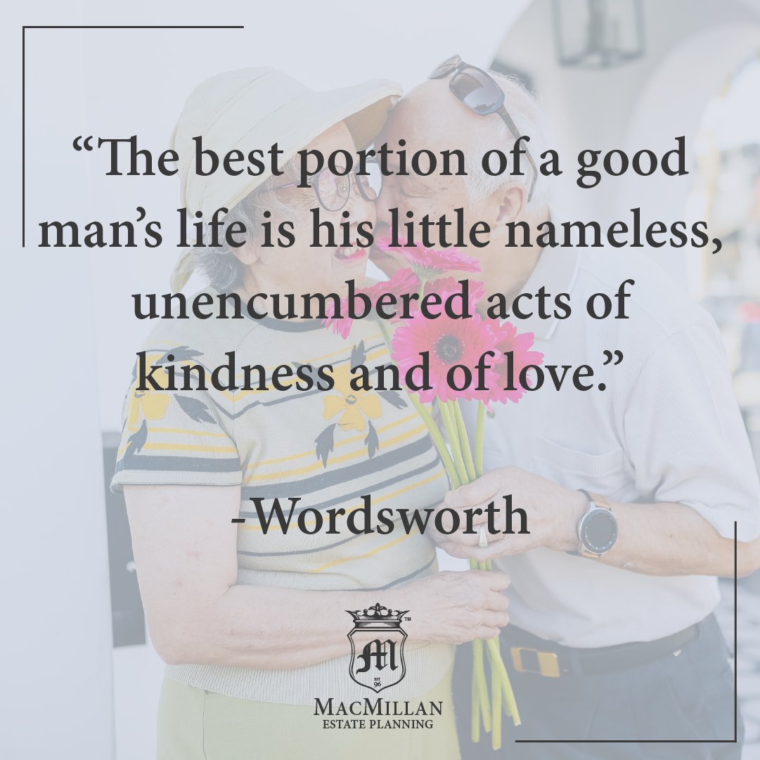 MacMillanEstate's tweet photo. "The best portion of a good man's life is his little nameless, unencumbered acts of kindness and love." - Wordsworth

#MacMillanMondayQuote #Wordsworth #Kindness #Love https://t.co/ZATXuLRnP0