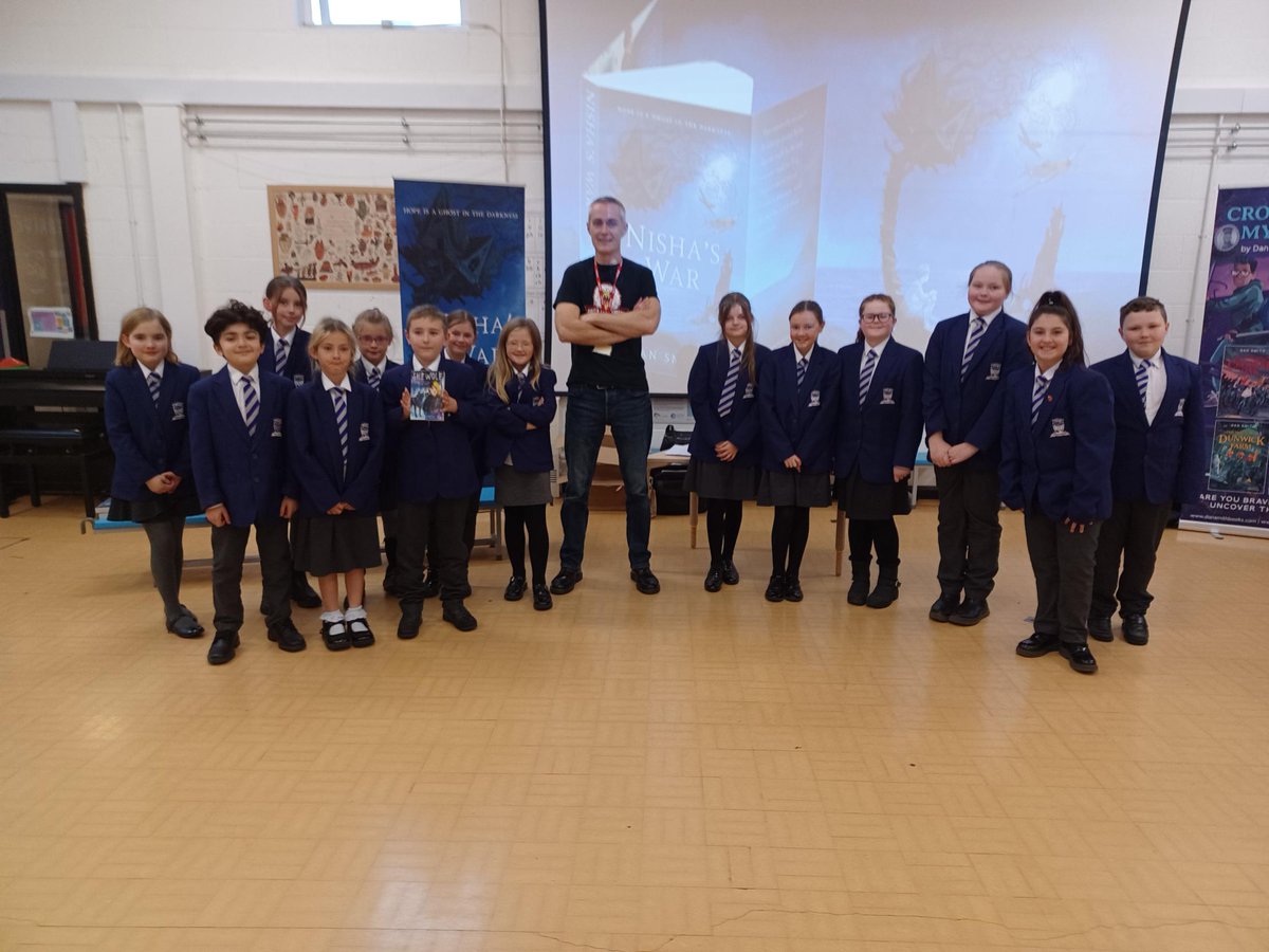 We had a fantastic day with Dan Smith last week as part of Northern Children's Book Festival with three schools in Cramlington, thank you Dan <a href="/DanSmithAuthor/">Dan Smith</a> &amp; NCBF organisers <a href="/NCBFest/">NCBF</a> for these wonderful events! Thanks also to the school staff who helped on the day! <a href="/HaresideS/">Hareside Primary School</a>