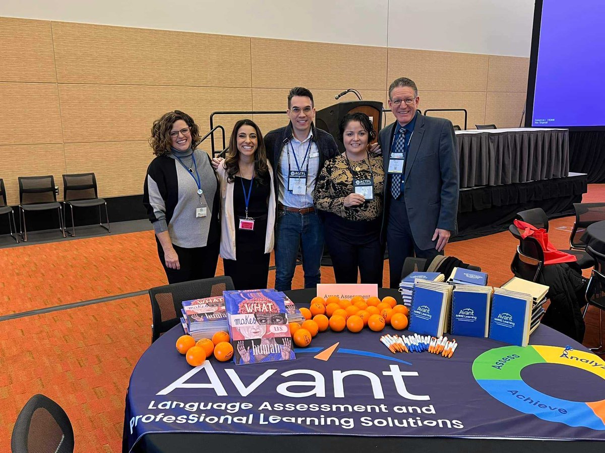 AvantAssessment's tweet photo. It was our honor to be a Distinguished Sponsor for NCSFFL/ NADSFL's events last week! We had a great time meeting with Supervisors from around the US and look forward to pushing the field forward together. #NCSSFL #NADSFL #ACTFL22 #Language #LangChat #Langtwt https://t.co/MG5idBldZN