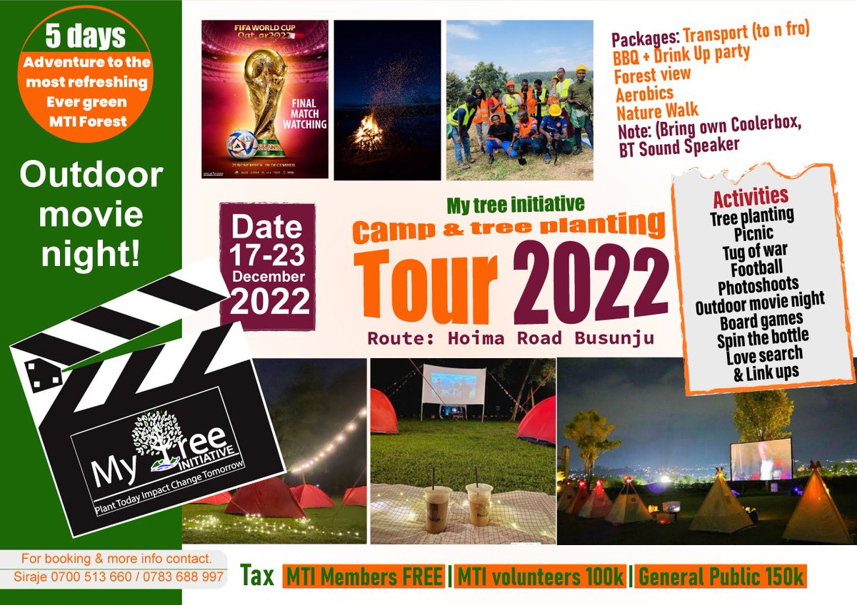 ismaelglennn's tweet photo. It feels good to be lost in the forest. 😂😂😹😹🌳🌱
Join the #MyTreeInitiative Annual Plant & Camp Tour 2022 and watch the world cup finals under trees!
#FIFAWorldCup #Camping #fun #vibes #treeplanting #forest #memories #MyTreeFund https://t.co/M7wkDZtNy3