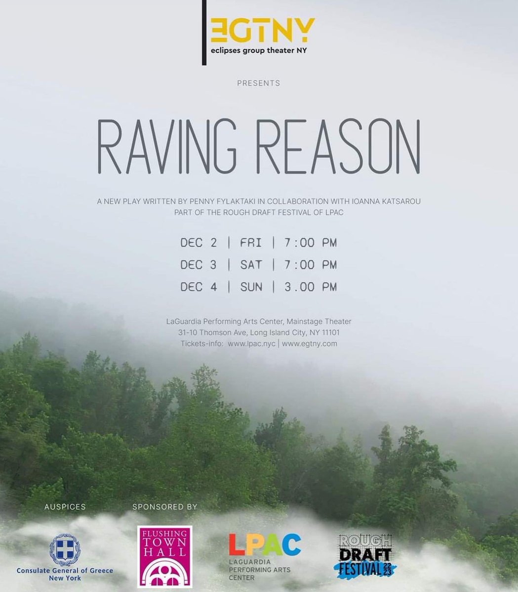 EclipsesGTNY's tweet photo. Raving Reason 
Get your tickets as we speak:

https://t.co/ANL8u4d7Fr @LPAContheMAP @GreeceinNewYork @flushingtownhall @EclipsesGTNY https://t.co/HhRhxRAVYB
