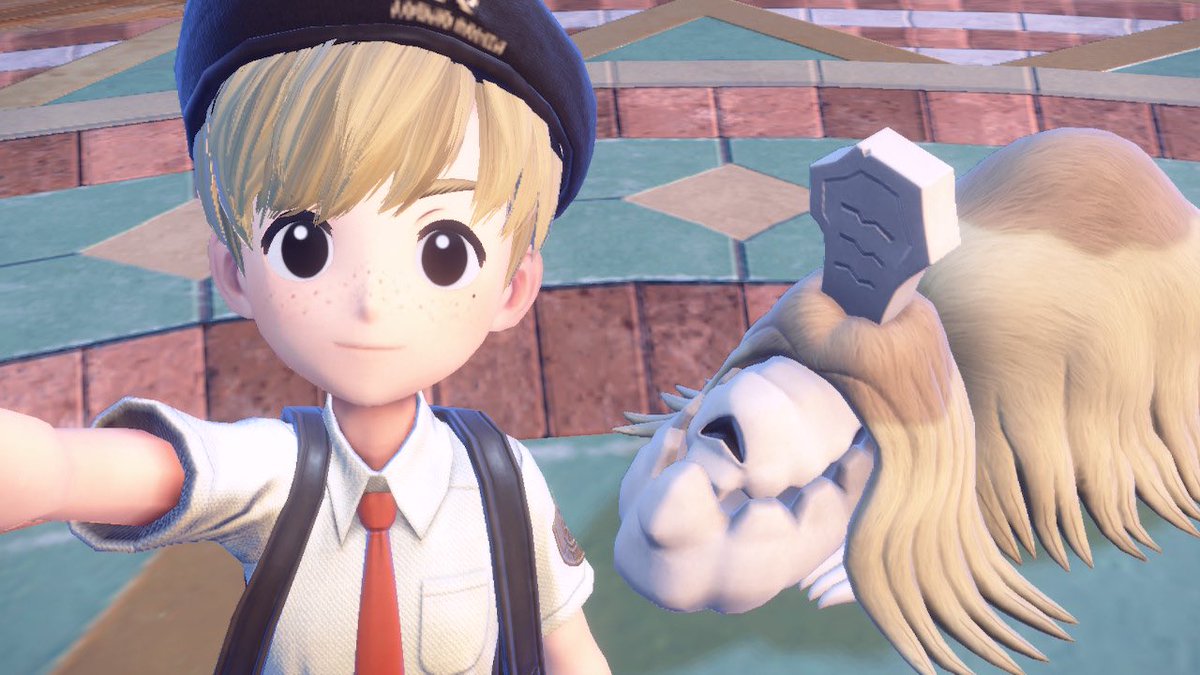 うちの子と色違いハカドッグくん🐕
髪色おそろいでかわいい…