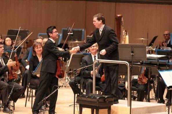 Dr_Kizas's tweet photo. Regional Strings grad Leo Jarmain performing with @TorontoSymphony. This could be you! A reminder that the application deadline for our Award-Winning Program is next Wed. Nov. 30th, 2022. Be sure to get your applications in: https://t.co/igQX8bB93I https://t.co/UwKdovSAwp