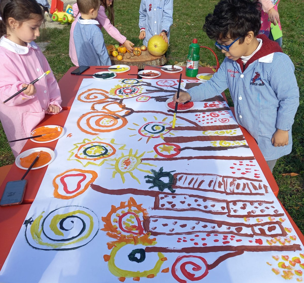 DD_3Circ_Gubbio's tweet photo. 🌳Giornata nazionale degli alberi 2022 🌳
#scuoladellinfanzia #plessomadonnadelponte.
#artecollaborativa #laboratoricreativi secondo #Tullet https://t.co/ED27EOS2LY