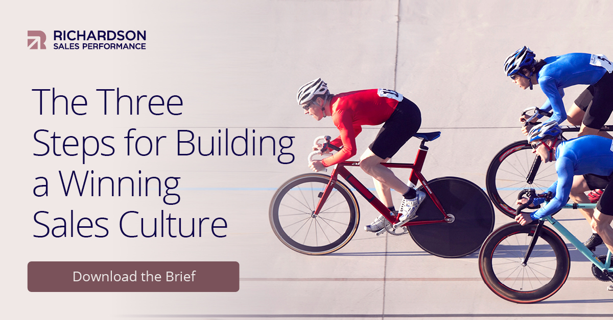 RichardsonSales's tweet photo. Sales managers need a way to take the broad concept of culture and convert it into a clear set of goals. Check out our latest brief where we explain what those goals should be: 

https://t.co/ajhrGNFQFp

#sales #culture https://t.co/wnKYVJsvRz