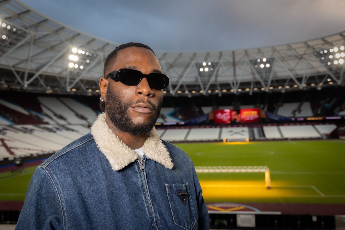 BurnaBoyMedia's tweet photo. 📸 Burna Boy for #LOVEDAMINI Stadium Tour. https://t.co/PbJM1FCUFX