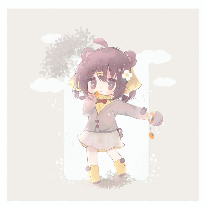 「今日はくまちゃんの誕生日でもある 」|sia.🧸skebやってます🌼のイラスト