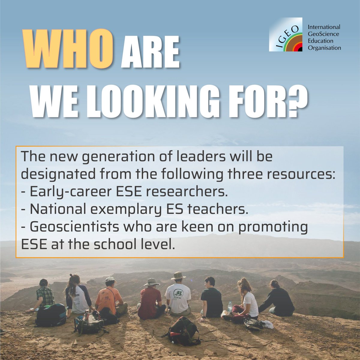 International GeoScience Education Organisation tweet media