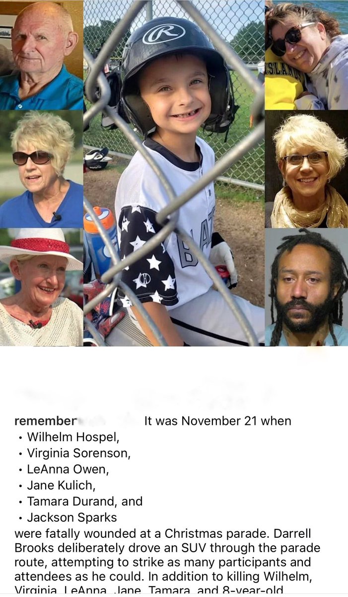blackpill_rx's tweet photo. @JaleesaReports Did any of you weep for the 6 lives taken and dozens injured by black supremacist Derrell Brooks one year ago today? https://t.co/ncGu5AwXUD