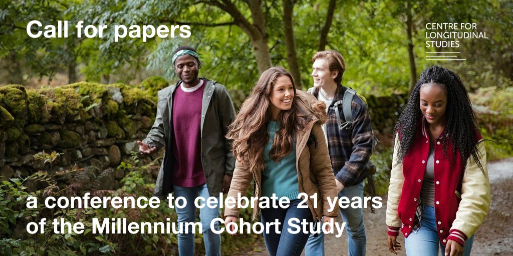 📣 Call for papers – Children of the noughties: a conference to celebrate 21 years of the Millennium Cohort Study. June 2023 London. Two days celebrating longitudinal studies that originated around the new millennium. Details 💥 cls.ucl.ac.uk/events/childre…
