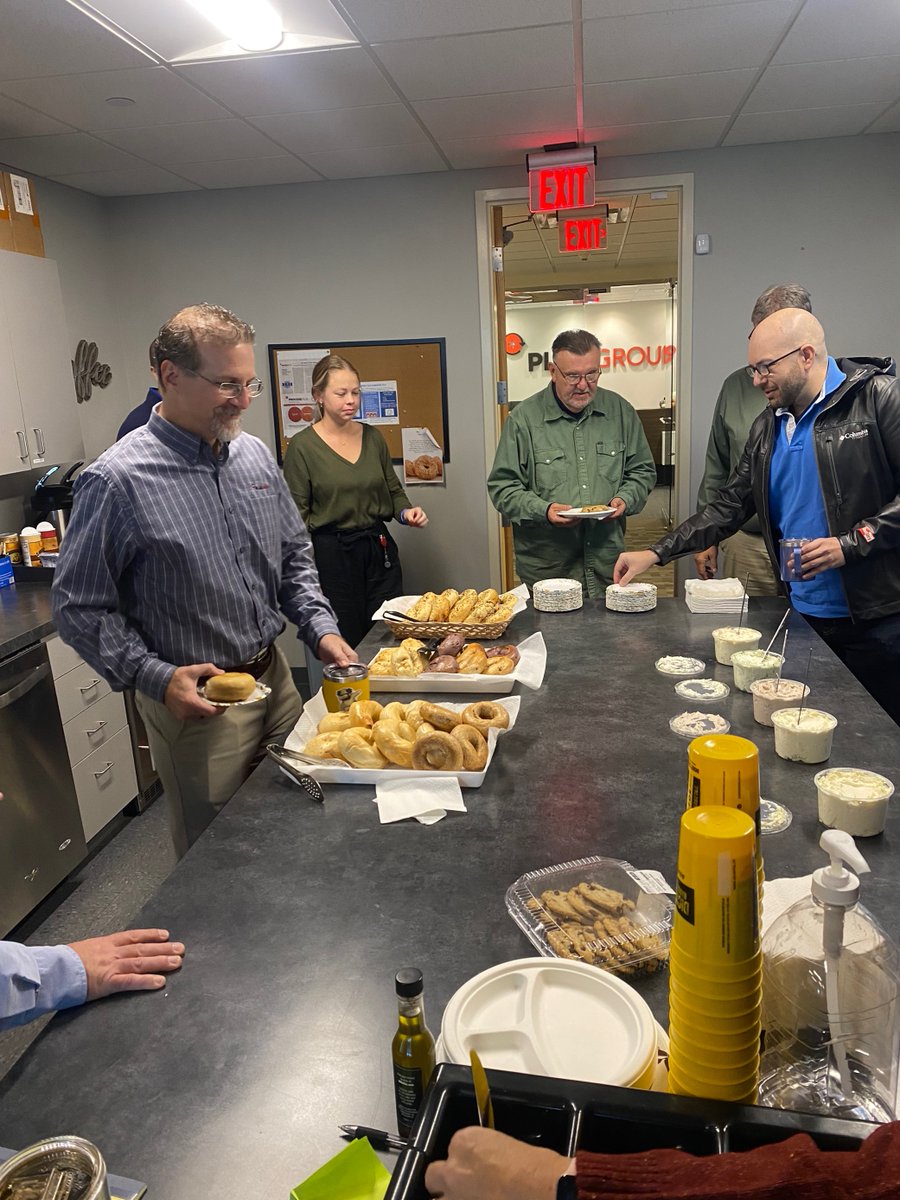 Plus Group, A Salas O'Brien Company (@processplus) on Twitter photo Thank you <a href="/makeawishohkyin/">Make-A-Wish OKI</a> for stopping by our office this morning with delicious bagels for our team! We're proud to sponsor such an extraordinary organization that does great things for local families.
Thank you for all that you do! 💙🥯
#MakeAWishOKI #makeadifference Thank you <a href="/makeawishohkyin/">Make-A-Wish OKI</a> for stopping by our office this morning with delicious bagels for our team! We're proud to sponsor such an extraordinary organization that does great things for local families.
Thank you for all that you do! 💙🥯
#MakeAWishOKI #makeadifference