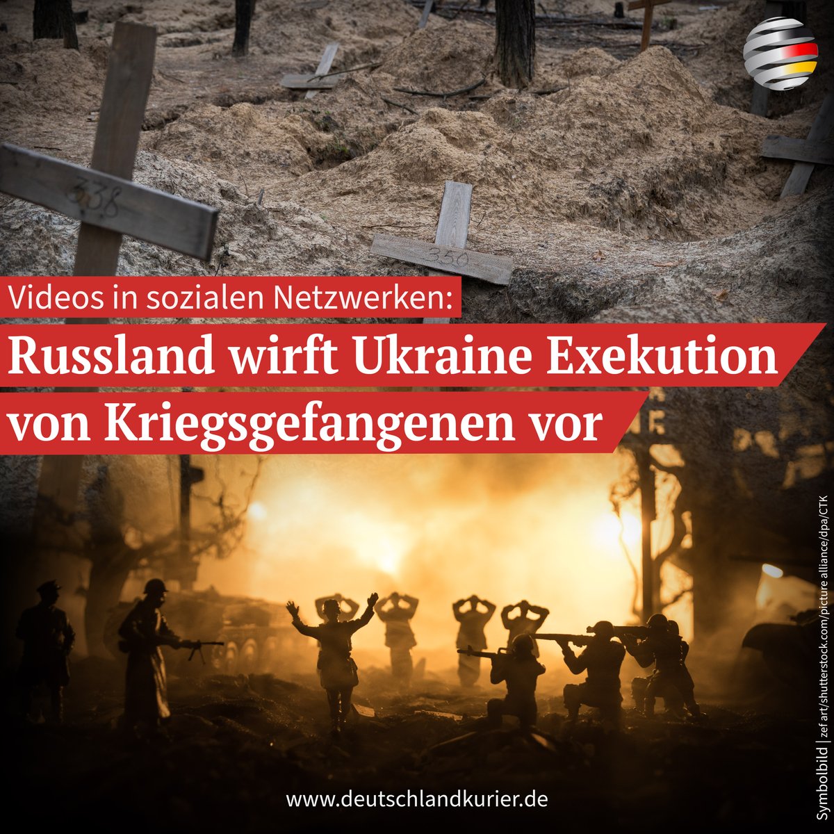 #Russland hat #Kiew vorgeworfen, mehrere russische #Soldaten hingerichtet zu haben, während sich diese gerade ergeben hätten:

deutschlandkurier.de/2022/11/videos…
