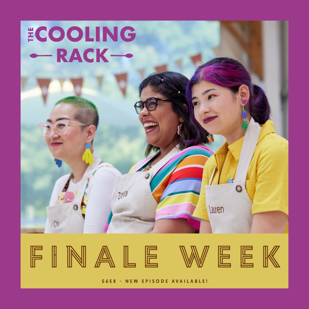 gcbspodcast's tweet photo. As Season 6 of @cbcbakingshow comes to a close, join Michael and James as they breakdown all the bakes of the week and celebrate the Season 6 winner! Thanks again for all your support &amp; congrats to all the bakers! 

https://t.co/YiNf9xI55J

#gcbs #greatcanadianbakingshow #podcast https://t.co/M9f5atTWcL