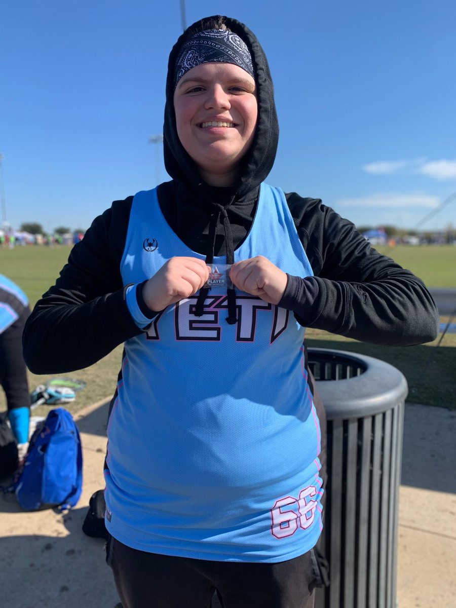 Our girl <a href="/WickeyRachel/">Rachel Wickey</a> doing what she does best down in Texas this weekend. Put on an absolute clinic in the net and earning player of the game awards aaaaaaand she’s only a junior. 
Colleges 👀 👀 👀 don’t lose out on a special player, leader, and person! #Family #TTP 🥍 🥍 🥍