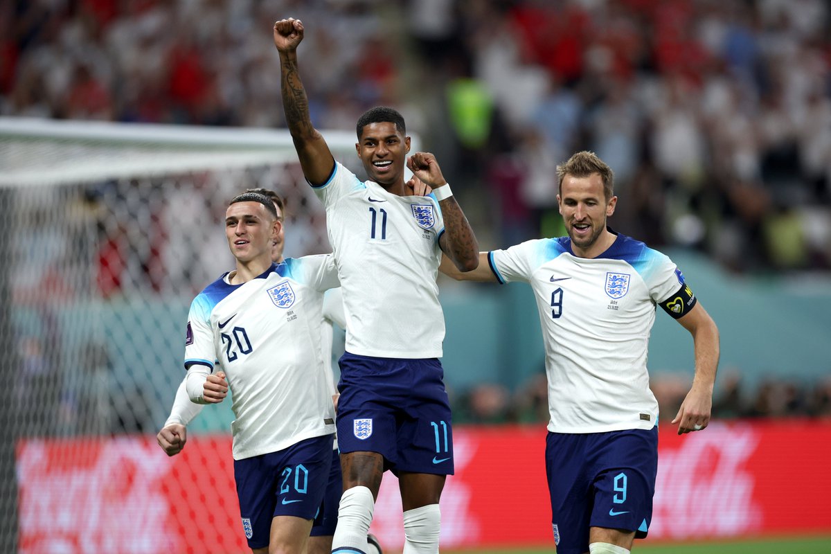 FIFAWorldCup's tweet photo. A strong start to the #FIFAWorldCup for @England! 👊 #Qatar2022 https://t.co/q7uW61H7ER