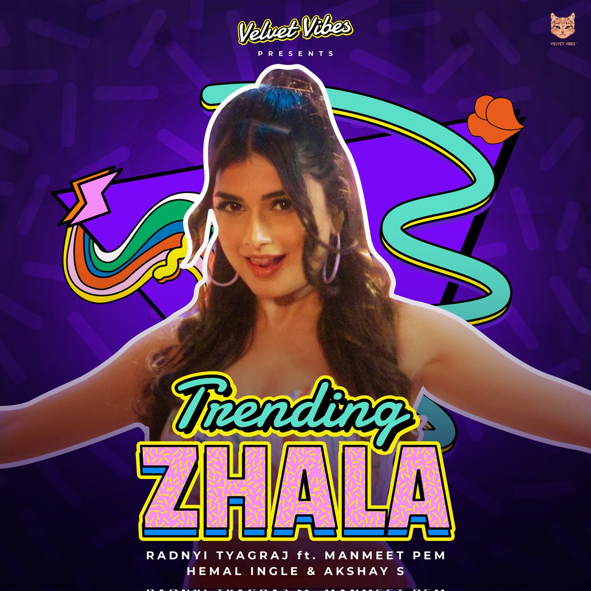 Gear up, anthem alert 🚨🥳 Kicking off all your year-end plans with a monumental Marathi release, our first. This one's called 'Trending Zhala' by Radnyi Tyagraj feat. Manmeet Prem, starring the ravishing Hemali Ingle alongside Akshay Sharma⚡25.11.2022, Friday! 
#TrendingZhala