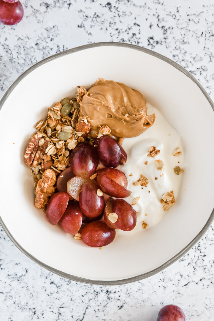 #Ad. Grapes from California!🍇 Delicious way to start the week with #GrapesfromCA. 😍 Do you know that grapes may help support a healthy immune system? Grapes are a good source of vitamin K which may help support lung and overall health during covid 19.  <a href="/GrapesfromCA/">Grapes from California</a>