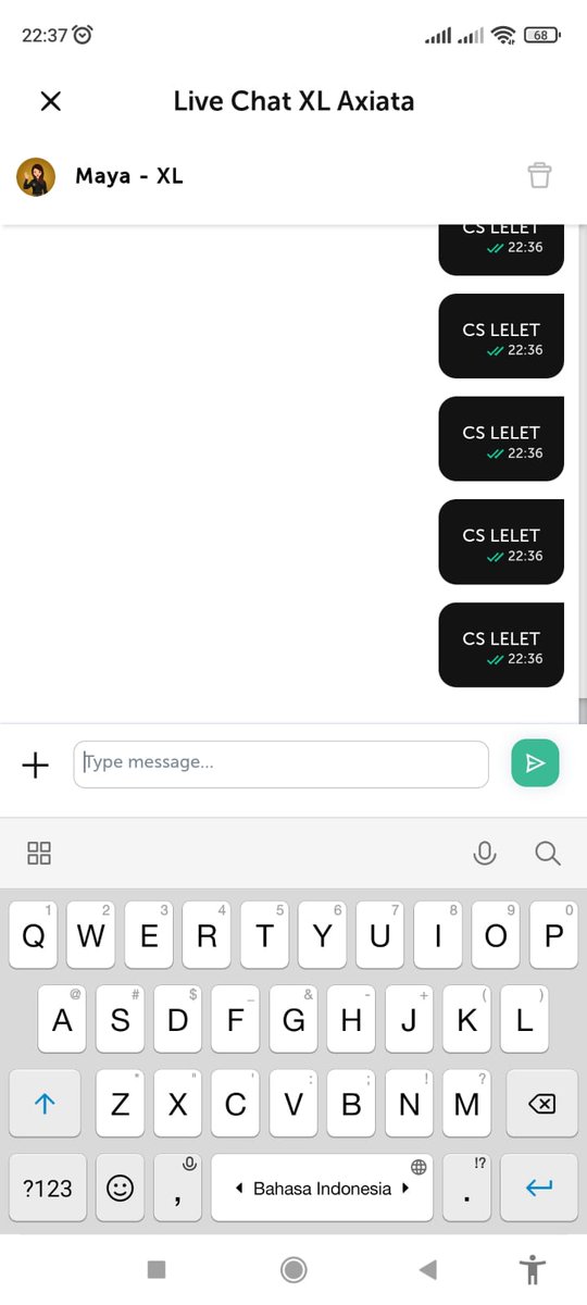 adexzero's tweet photo. sinyal hilang dari jam 10 woi, chat CS XL PRIORITAS ga ditanggepin, dari jam 10 disuruh mohon menunggu sebentar, 40 menit bukan sebentar woi

gini amat pake XL, klo bukan karena hanya sinyal kalian yg nyampe sini, gabakal pake sumpah @myXLCare https://t.co/TY1LNCuFwX